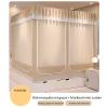 CUTTE Foldable Mosquito Net Canopy for Single and Double Beds, Hammocks, and Children's Beds, Pink, 200 x 220 x 170 m view 3