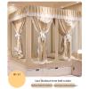 CUTTE Foldable Mosquito Net Canopy for Single and Double Beds, Hammocks, and Children's Beds, Pink, 200 x 220 x 170 m view 4