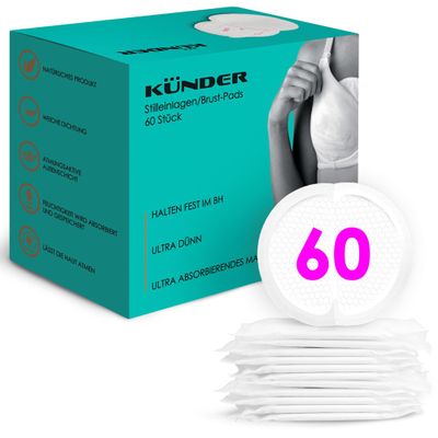 Daily Disposable Nursing Pads, 30 Count, Ultra-Absorbent, Extra-Thin