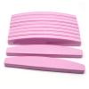 TOORU TRUSTTWO 10-Piece Professional Nail File Set, 100/180 Grit, Colorful Half-Moon Sponge Buffers view 1