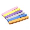 TOORU TRUSTTWO 10-Piece Professional Nail File Set, 100/180 Grit, Colorful Half-Moon Sponge Buffers view 2