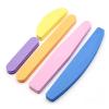 TOORU TRUSTTWO 10-Piece Professional Nail File Set, 100/180 Grit, Colorful Half-Moon Sponge Buffers view 3