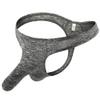 Men's Elephant Thong Underwear, Black, L view 1