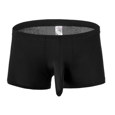 Elephant Men's G-String Thong Underwear, Funny Sexy Lingerie, Black, XL