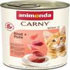 animonda Carny Kitten Wet Cat Food, Beef + Turkey (12 x 400 g) view 1
