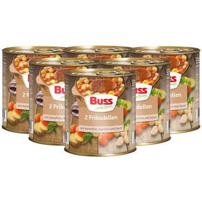 Buss Rustic Meals – Meatball Stew, 6 x 800 g