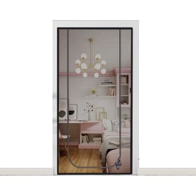 Improved Pet-Resistant Zipper Screen Door