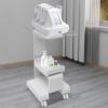 Portable Salon Trolley for Hairdressing, Beauty, Spa, and Medical Use, White view 3