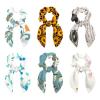 Women's and Girls' Bow Hair Scrunchies, 6-Piece Set view 1
