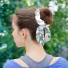 Women's and Girls' Bow Hair Scrunchies, 6-Piece Set view 2
