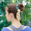 6 Pcs. Long Elastic Hair Ties with Bows for Children, Women, and Girls view 2