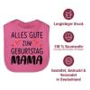 Shirtracer Baby Bib – Happy Birthday, Mom – One Size – Pink view 4