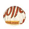 Coffee Shower Cap, Water-Resistant Reusable Bath Hat, Durable Elastic Polyester, 4.3 x 10.6 in view 1