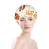 Coffee Shower Cap, Water-Resistant Reusable Bath Hat, Durable Elastic Polyester, 4.3 x 10.6 in view 3