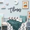 Personalized Wooden Name Sign for a Baby's Nursery view 3