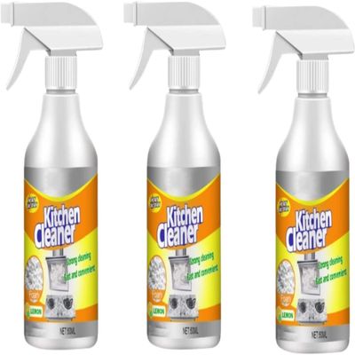 All-Purpose Kitchen Cleaner for Pots, Pans, Range Hoods, Ovens, Grills, and Sinks (3 pcs)