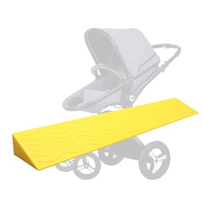 IDEAX Plastic Threshold Ramp for Wheelchairs and Vehicles, 100 x 22 x 10 cm