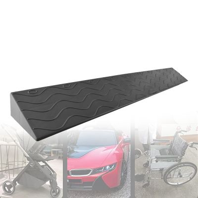 IDEAX Lightweight Portable Plastic Ramps for Wheelchairs, 1–10.5 cm Steps, Color A, 99 × 13 × 6.5 cm