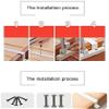 ACiyD Foldable Bed Safety Rail and Assist Handle for Older Adults, Size D: 37.4 x 15.7 in (C) view 4