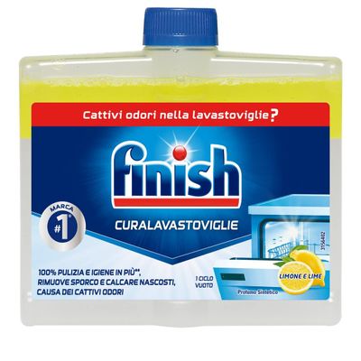 Finish Dishwasher Cleaner Lemon and Lime, 1 x 250 ml