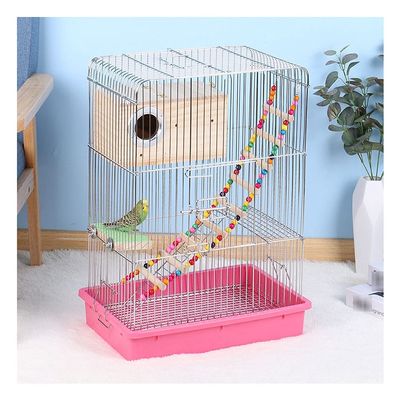 SUNESA Bird Aviary Flat-Top Metal Cage