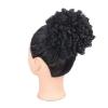 HIHELO Synthetic Hair Bun for Women, Afro-Curly Shaggy Ponytail Extension with Drawstring, Shaggy Bun for Black Women (Color: 07) view 1