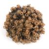 HIHELO Synthetic Hair Bun for Women, Afro-Curly Shaggy Ponytail Extension with Drawstring, Shaggy Bun for Black Women (Color: 07) view 4