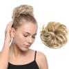 HIHELO 1-Pack Synthetic Donut Messy Bun Hairpiece, Curly Wavy Headband Women's Bun Wig, Hair Extension (Color: J24) view 3