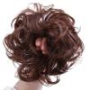 HIHELO 1-Pack Synthetic Donut Messy Bun Hairpiece, Curly Wavy Headband Women's Bun Wig, Hair Extension (Color: J24) view 4