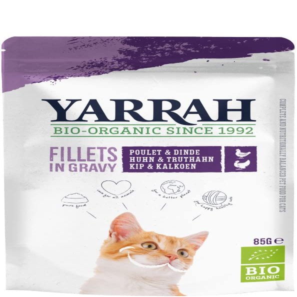 Organic Turkey Cat Pouch Fillets