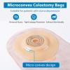 10 Stoma Bags, One-Piece Drainable Ostomy Pouches with Clip Closure, for Ileostomies, Up to 45 mm view 4