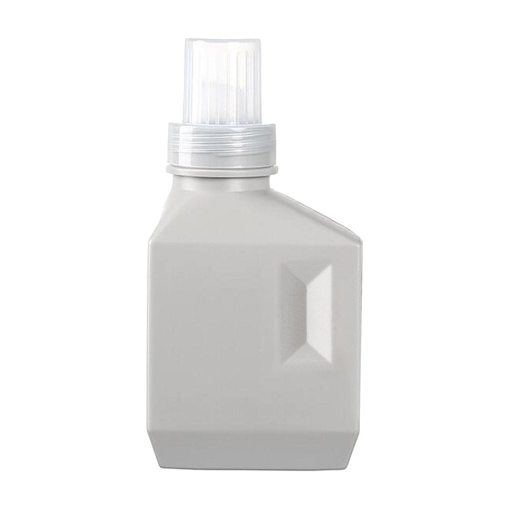 barenx Refillable Laundry Bottle, Leakproof, with Label, Gray, 1,000 mL