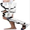 Samnuerly Knee-Ankle-Foot Orthosis, Hip-Knee-Ankle-Foot Brace for Femur Fracture Correction and Rehabilitation, Rigid Brace, 22.7.12 (Left) view 1
