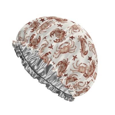 SeaShell Reusable Shower Cap for Women