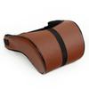 ROCILA Car Neck Pillow, Adjustable Cotton Headrest Neck Accessory for Tesla Model 3, Model X, Model S, Model Y, Brown+Black view 1
