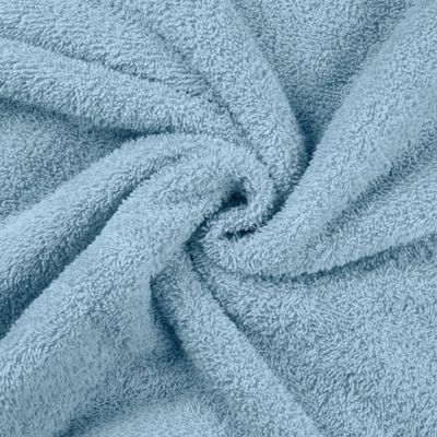 Slantastoffe Soft Solid Terry Fabric for Children, from 50 cm (Light Blue, 1)