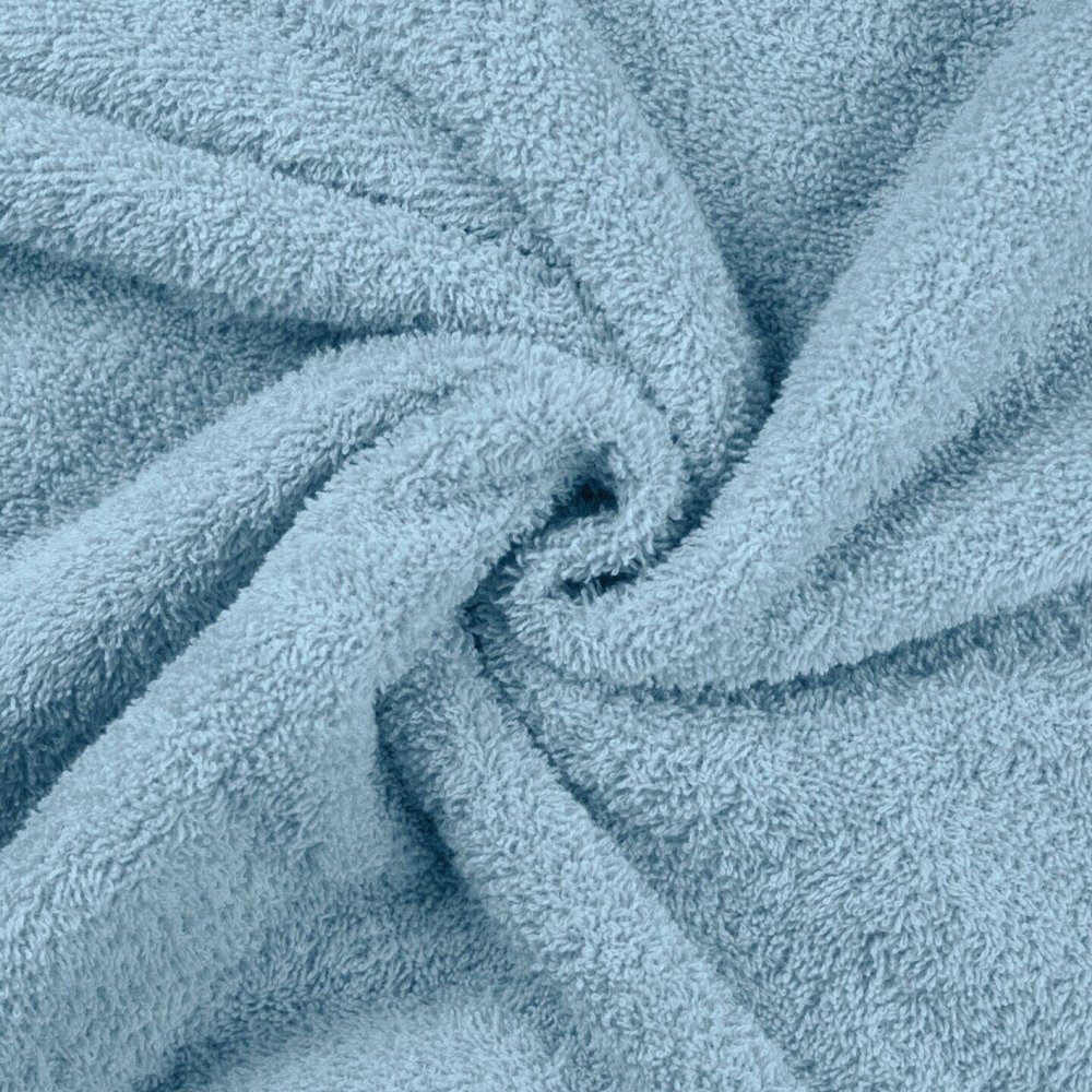 Slantastoffe Soft Solid Terry Fabric for Children, from 50 cm (Light Blue, 1)