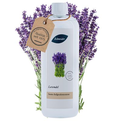Saunabedarf Schneider Lavender Sauna Infusion Concentrate, 1000 ml