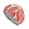 Red Strawberry Reusable Shower Cap for Women view 1