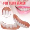 EMERZE False Teeth Veneers, Silicone Prostheses, Cosmetic Temporary Dentures, Upper and Lower Matching Set, Unisex, Natural Shade, Comfortable Fit, 5 Pairs view 2