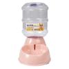 ALLZZY 3.8 L Automatic Dog Water Dispenser and Pet Food Bowl, Pink view 1