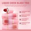 Beauty Searcher Cheek Gel-Cream Liquid Blush, Soft Lightweight Feel, Long-Lasting, Smudge-Resistant, Natural-Looking (#104 RISKY BUSINESE) view 2