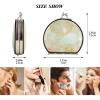 Vnurnrn Abstract Marble Watercolor Folding Compact Makeup Mirror view 2