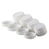LusDoly 10-Pack 50 ml White Plastic Cosmetic Jars with Screw Lids view 4