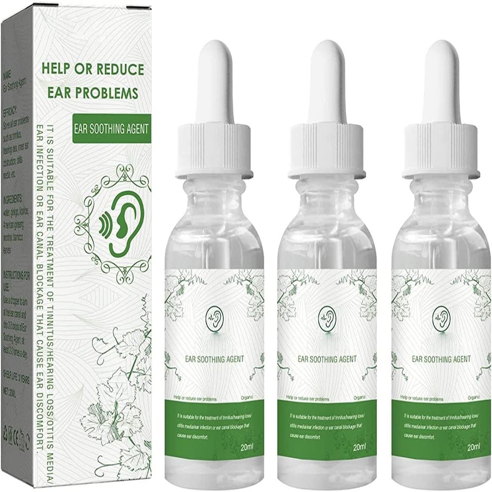 Organic Herbal Drops for Tinnitus and Ear Relief