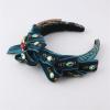 KASUK Handmade Baroque Crystal-Padded Headbands for Women, Rhinestone Hair Accessories (Color: E) view 3