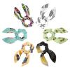 Bow Hair Ties, Koala Pattern, 6-Pack view 1