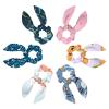 6-Piece Bow Scarf Hair Ties for Women and Girls view 1
