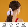 6-Piece Bow Scarf Hair Ties for Women and Girls view 2