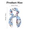 Satin Hair Ties with Lucky Cats, Fish, Bows and Bunny Ears view 3